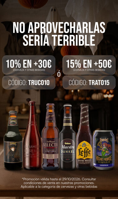 Elige tu descuento favorito para Halloween y disfruta de hasta un 15% de descuento